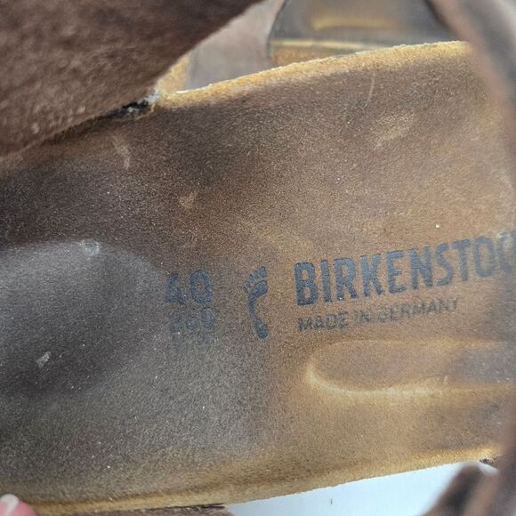 Birkenstock Bali Brown Sandals Size 40 - Picture 6 of 11